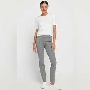 NWT J Crew Grey Faux Pocket Casual Professional Work Attire Trousers  Slacks